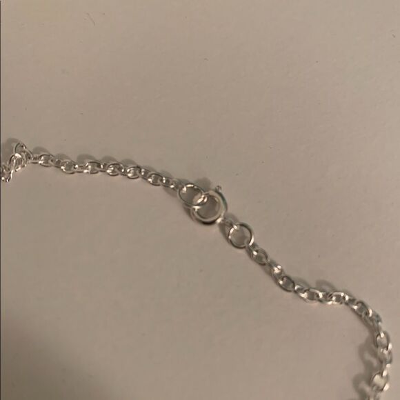 Garnet Stone And Silver 17” Necklace, Brand New - Picture 7 of 7